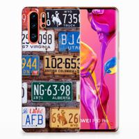 Huawei P30 Pro | Siliconen hoesje | met foto Kentekenplaten