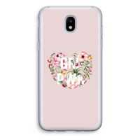 GRL PWR Flower: Samsung Galaxy J5 (2017) Transparant Hoesje