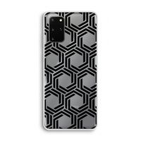 Geometrisch patroon: Samsung Galaxy S20 Plus Transparant Hoesje