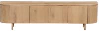 Livingfurn TV-meubel 'Tobago' Eiken, 210cm, kleur Naturel