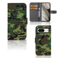 Google Pixel 8 | Telefoon Hoesje | Army Dark