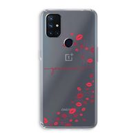 Kusjes: OnePlus Nord N10 5G Transparant Hoesje