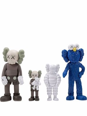 KAWS lot de deux figurines Companion Family - Bleu