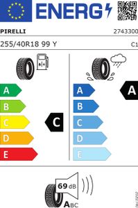 Pirelli Pzero XL PI2554018YZEXL