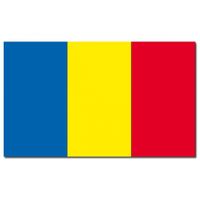 Gevelvlag/vlaggenmast vlag Roemenie 90 x 150 cm   -