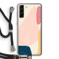 Saturday Flow: Samsung Galaxy S21 Plus Transparant Hoesje met koord