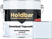 Holdbar Zwembad Topcoating Antislip Zijdeglans 2,5 Kg Holdbar Zwembad Topcoating Antislip Zijdeglans 2,5 Kg