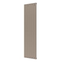 Plieger Cavallino Retto designradiator verticaal enkel middenaansluiting 1800x450mm 910W zandsteen 7252974