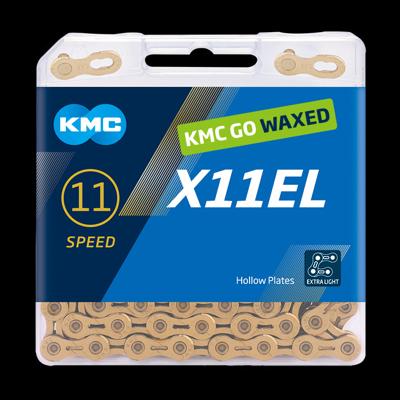KMC Chain x11el ti-n gold waxed