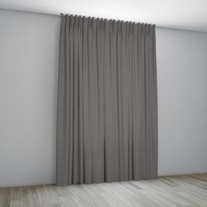 Overgordijn Boedapest Taupe Coupage