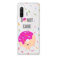 Sony Xperia 10 IV | Siliconen Case | Donut Roze Sony Xperia 10 IV | Siliconen Case | Donut Roze