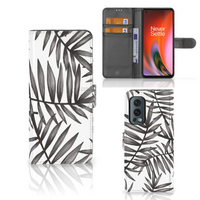 OnePlus Nord 2 5G Hoesje Leaves Grey