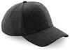 Beechfield CB677 Jersey Athleisure Baseball Cap - Heather Graphite - One Size