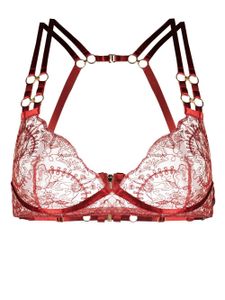 Bordelle soutien-gorge Cymatic - Rouge