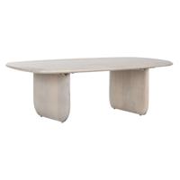 Hoofdtafel Home ESPRIT Wit 137 x 76 x 45 cm