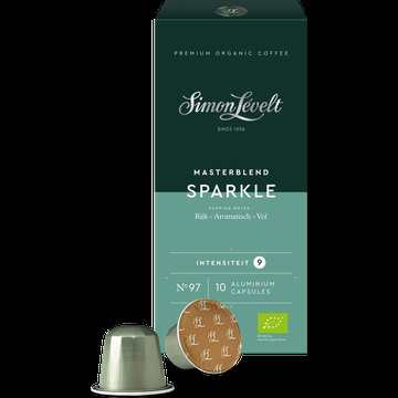 Simon Levelt Masterblend Sparkle Gemalen Koffie in Capsules 10 Stuks 55 g bij Jumbo