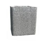 Barbecue beton verlengstuk grijs 30x30x35cm