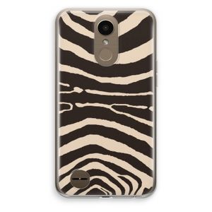Arizona Zebra: LG K10 (2017) Transparant Hoesje