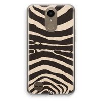 Arizona Zebra: LG K10 (2017) Transparant Hoesje