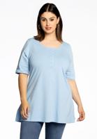 Yoek Tuniek flare fit | Licht Blauw | Maat 46/48