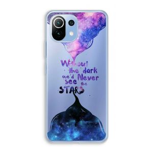 Stars quote: Xiaomi Mi 11 Lite Transparant Hoesje