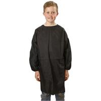 Kliederschort/ knutselschort/ kinderschort - Zwart - Kinderen 7/12 jaar Kliederschort/ knutselschort/ kinderschort - Zwart - Kinderen 7/12 jaar