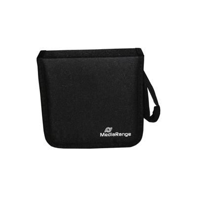 MediaRange BOX50 CD-doosje Portemonneehouder 24 schijven Zwart