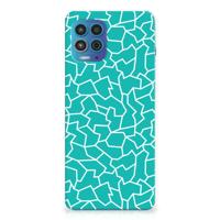 Motorola Moto G100 | Hoesje maken | Cracks Blue