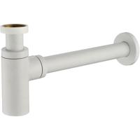 Design Sifon Wiesbaden Unimatch | 5/4" | Standaard | Messing | Mat wit