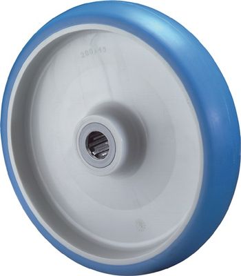 BS Rollen Reserve-wiel | wiel-d. 150 mm draagvermogen 200 kg | polyurethaan | as-d. 15 mm naaflengte 44 mm | 1 stuk - B36.150 B36.150