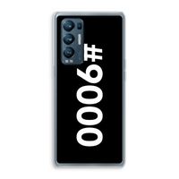 #9000: Oppo Find X3 Neo Transparant Hoesje
