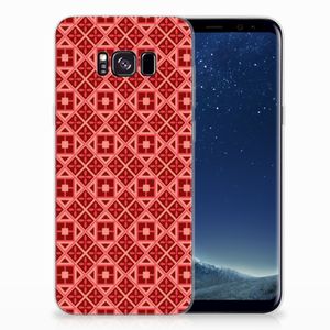 Samsung Galaxy S8 Plus TPU bumper Batik Rood