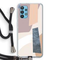 Luca: Samsung Galaxy A32 4G Transparant Hoesje met koord