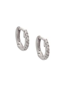 Dana Rebecca Designs anneaux en or blanc 14ct ornés de diamants - Argent