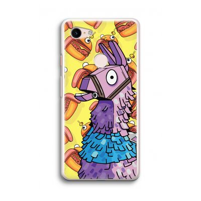 Loot Burger: Google Pixel 3 Transparant Hoesje