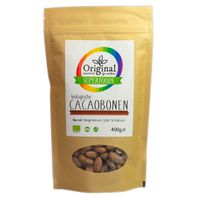 Original Superfoods Biologische Cacaobonen 400 Gram - thumbnail