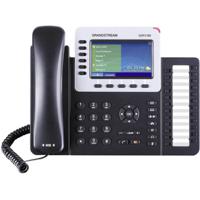 Grandstream GXP-2160 VoIP-systeemtelefoon Bluetooth, Headsetaansluiting Kleurendisplay Zwart, Zilver - thumbnail