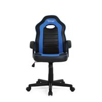 Ranqer Junior Warrior gamestoel voor kinderen zwart / blauw