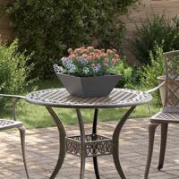 Plastic Plantenbak 5 pcs Zwart 35 x 35 x 15 cm Staal