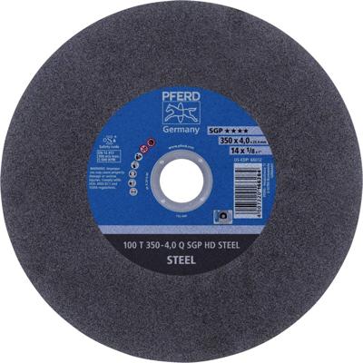 PFERD TOOLS 100 T 350-4,0 Q SGP HD STEEL/25,4 66323625 Doorslijpschijf recht 350 mm 10 stuk(s) Getemperd staal, Staal