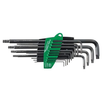 TORX kogelkopstiftsleutelset in houder Wiha 13 delig 36486