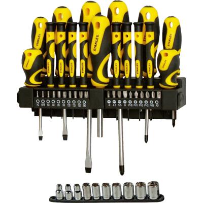 Stanley 47-delige schroevendraaierset gereedschapsset (bits en schroevendraaiers)