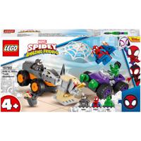 Lego Spidey Amazing Friends 10782 Hulk vs Rhino Truck - thumbnail