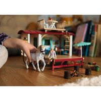 Schleich Horse Club - Woonwagen voor geheime club-bijeenkomsten speelfiguur 42593 - thumbnail