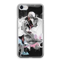 Camouflage de sommeil: iPhone 8 Transparant Hoesje