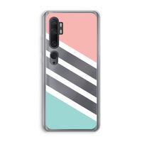 Strepen pastel: Xiaomi Mi Note 10 Pro Transparant Hoesje