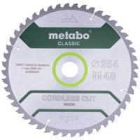 Metabo cordless cut wood - classic 628690000 Cirkelzaagblad 254 x 30 mm Aantal tanden: 48 1 stuk(s)