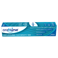 OraNurse Unflavoured Toothpaste 1000ppm - 50 ml