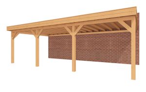 YARD Outdoor veranda SUBLIME Plat dak - 800x400 cm- Plat dak- - YARD Outdoor
