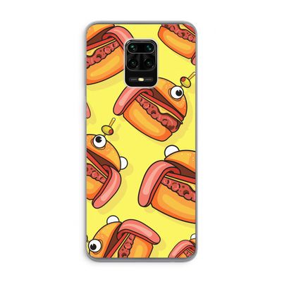 Hamburger: Xiaomi Redmi Note 9 Pro Transparant Hoesje